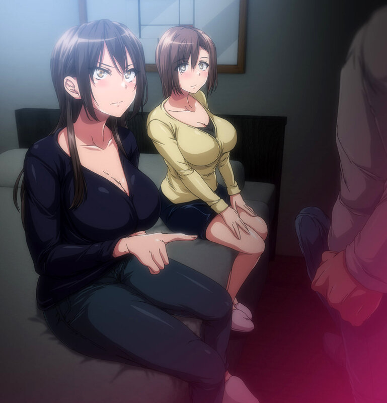 【独占】 【先行公開】 OVA巨乳が2人いないと勃起しない夫のために友達を連れてきた妻 ＃1 002