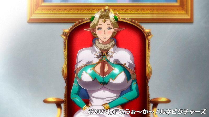 OVA巨乳エルフ母娘催● ＃1 エルフの国を蹂躙する男。汚された女王と姫 001