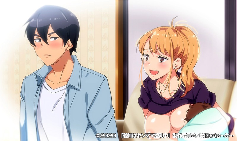 OVA義姉はヤンママ授乳中＃1 義姉と母乳と浮気セックス 002