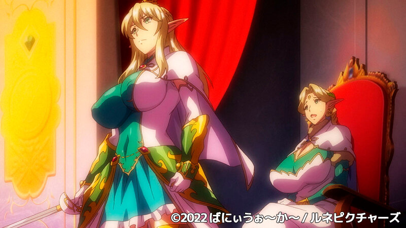 OVA巨乳エルフ母娘催● ＃1 エルフの国を蹂躙する男。汚された女王と姫 011
