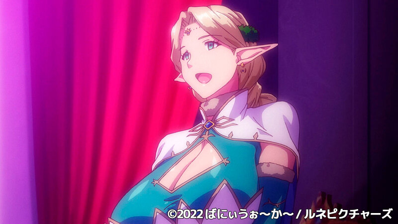 OVA巨乳エルフ母娘催● ＃2 女王と姫の快楽調教。守護騎士は恥辱に沈む 012