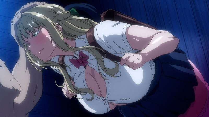 OVA聖華女学院公認竿おじさん ＃4 金髪爆乳生徒会長ルイーザ・リヒター 013