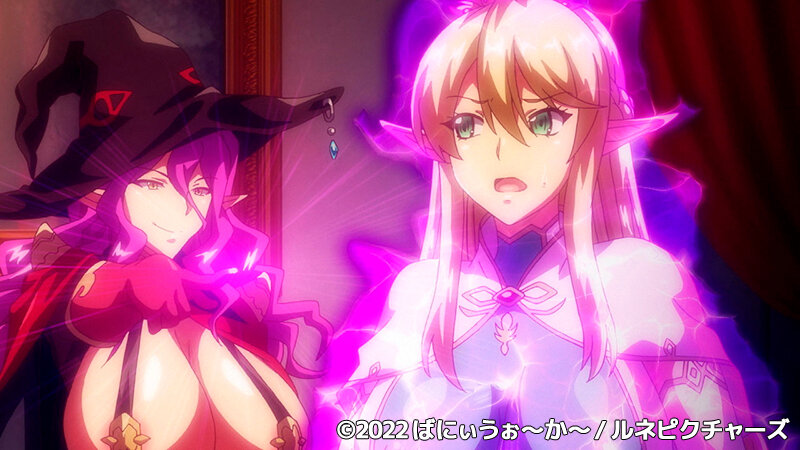 OVA巨乳エルフ母娘催● ＃1 エルフの国を蹂躙する男。汚された女王と姫 013