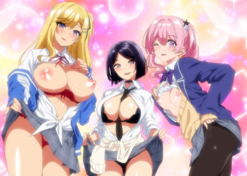 OVA陰キャカップルが陽ギャル達とSEXトレーニングする話 ＃1 020