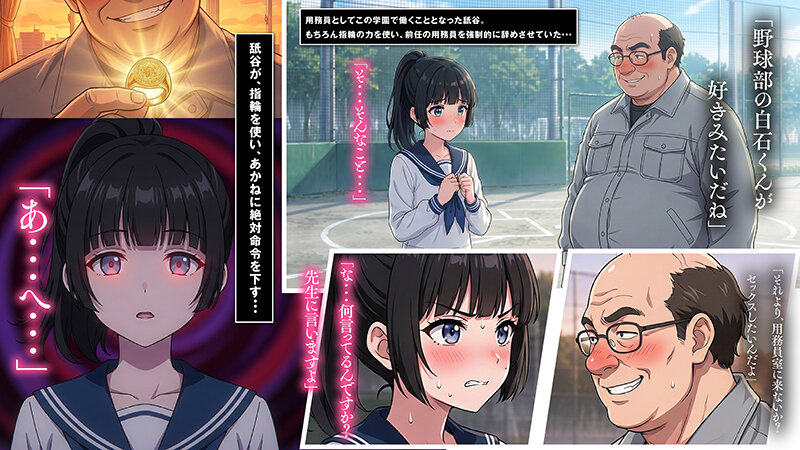 を手に入れた邪悪なおじさんが学園中の美少女を性属せるまで ＃1 日向野あかね編 010